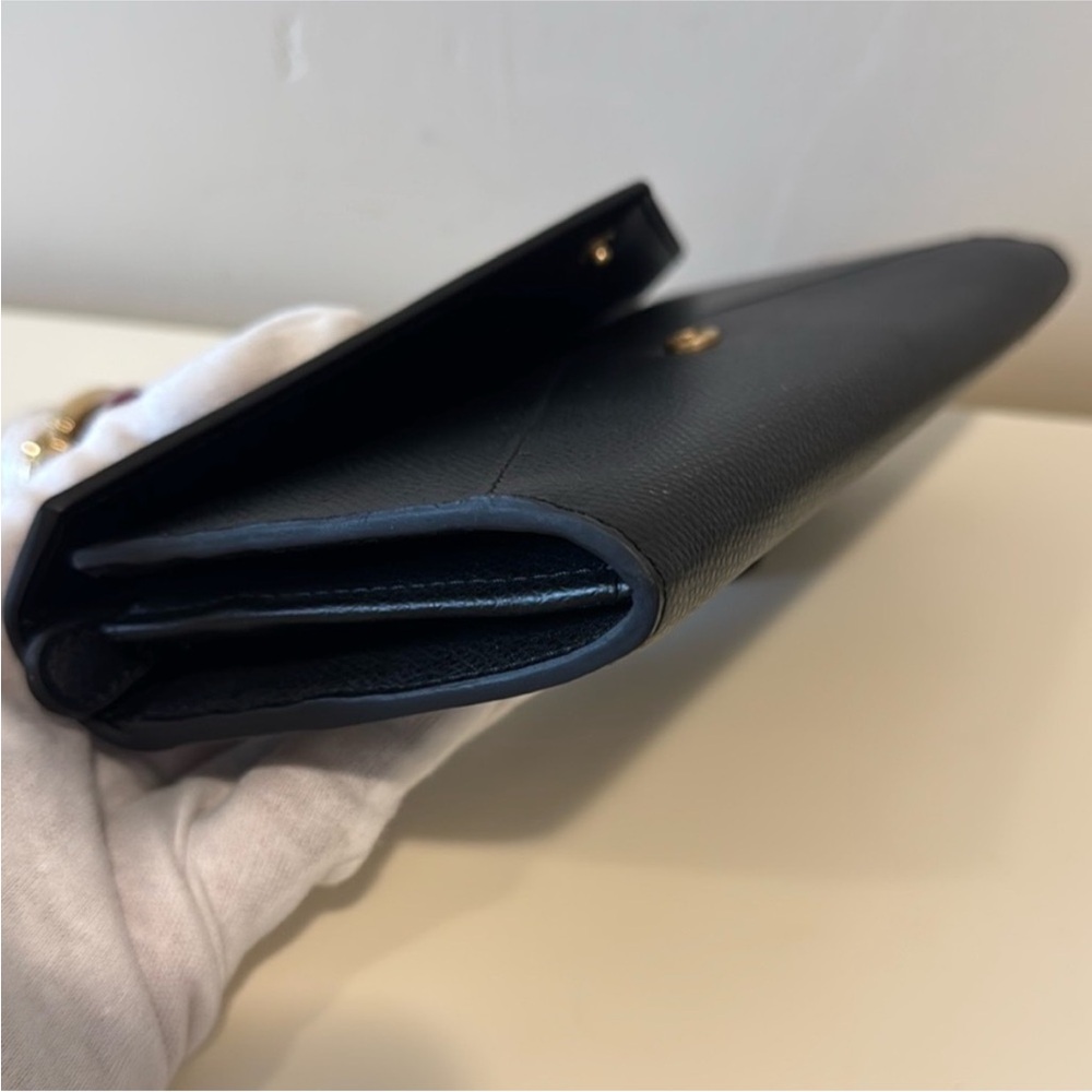 NEW✨Valentino Leather Envelope Wallet by Mario Valentino - Picture 8 of 9